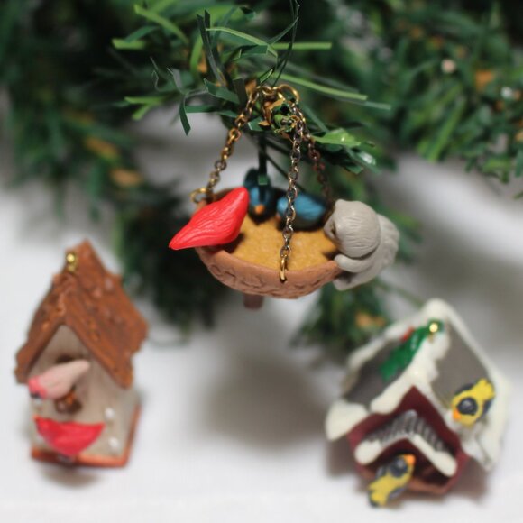 Hallmark Keepsake Ornament Miniatures "Welcome Friends" Lot of 3 - Picture 2 of 13